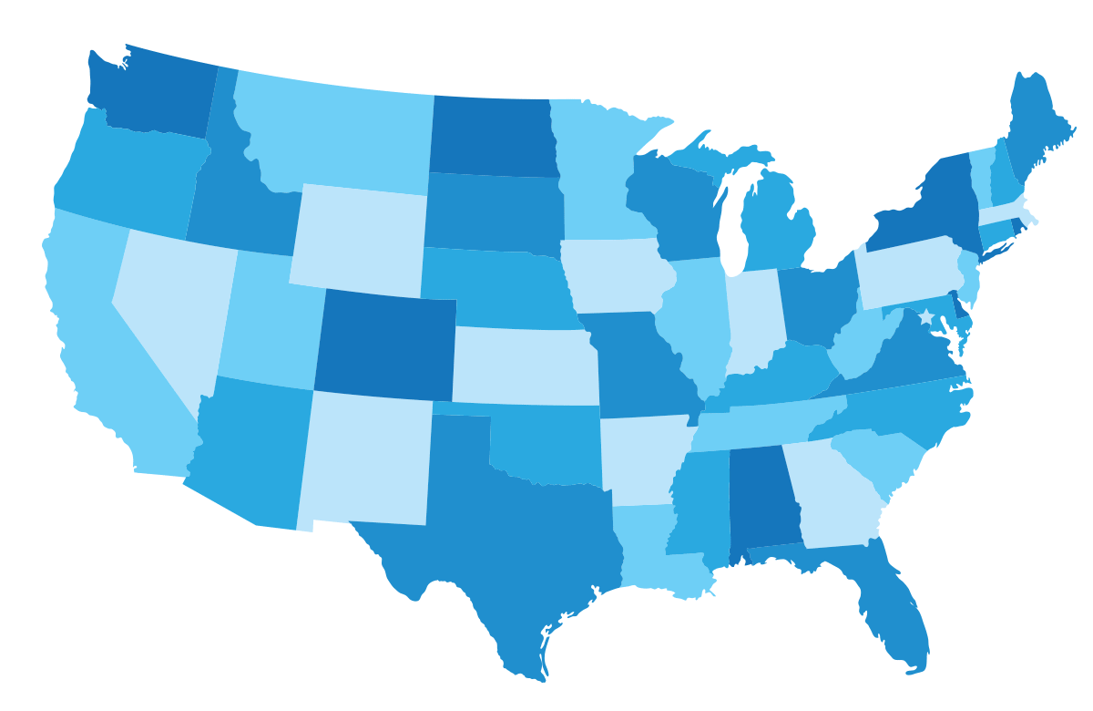 Employers from 29 States are Loving Us